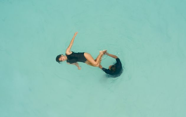 WATSU Guided aqua therapy for deep mental and physical relaxation.